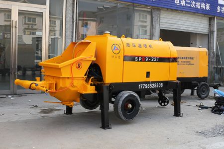 矿用远距离喷浆泵-施工简便,节约成本[泵泵达]