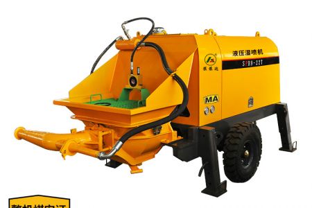 矿用远程湿式自动喷浆机-节约施工时间[泵泵达]