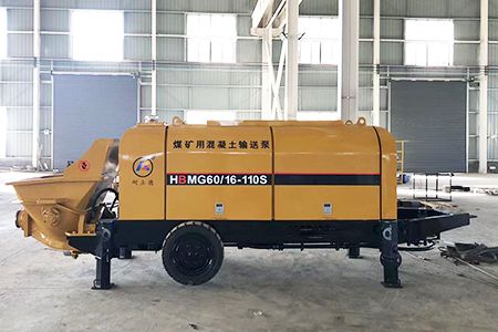 防爆型混凝土输送泵-1小时输送150方料[泵泵达]