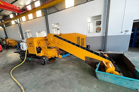 煤矿用的清仓机-输送量30m3/h,减轻劳动强度[泵泵达]