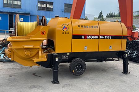 隔爆型矿用混凝土输送泵-整机煤安认证,井下施工安全有保障[泵泵达]