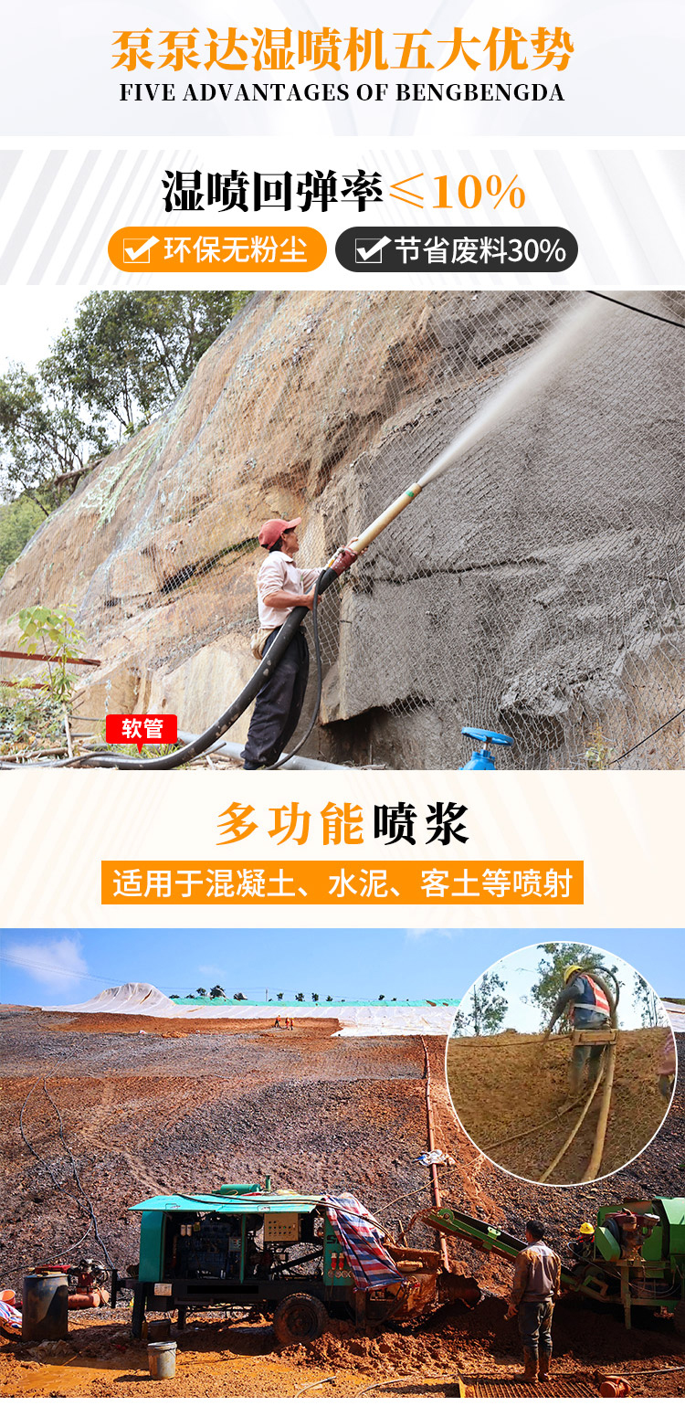 混凝土喷射泵